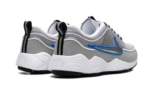 Nike Lifestyle Zoom Spiridon 'Metallic Silver   Signal Blue' 