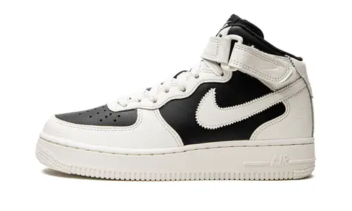 Nike Lifestyle AIR FORCE 1 '07 MID MNS WMNS 'Black Sial' 