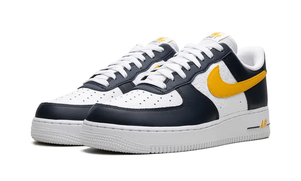 Nike Lifestyle Air Force 1 Low EMB 'Dark Obsidian' 4922B504