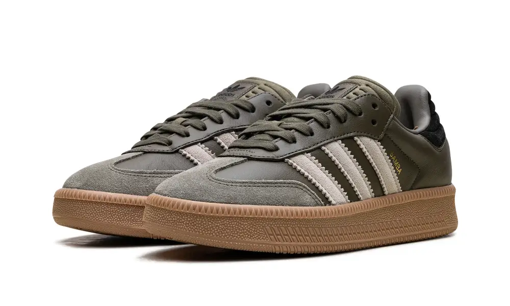 Adidas Samba Samba XLG 'Olive Strata Wonder Beige Gold Metallic'