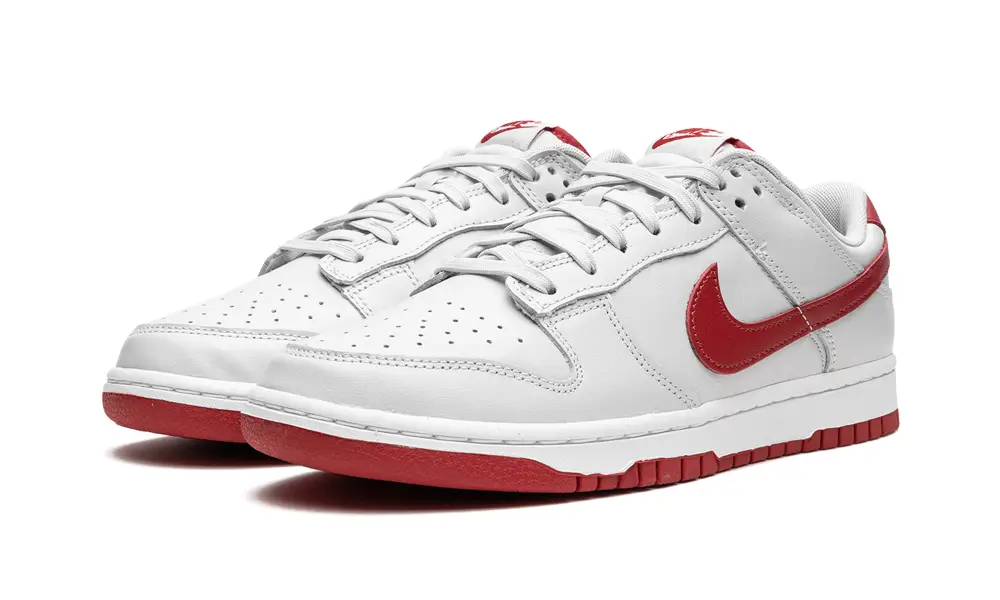 Nike Dunk Dunk Low 'Vast Grey / Varsity Red'