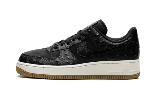 Nike Lifestyle Air Force 1 Low '07 WMNS 'Black Ostrich' 