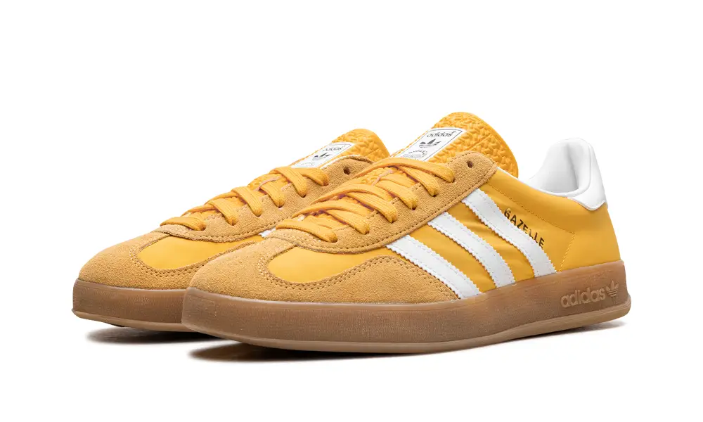 More Adidas Shoes Gazelle Indoor 'Crew Yellow Gum' 