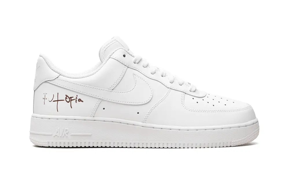 Nike Lifestyle Air Force 1 Low '07 'Travis Scott Cactus Jack Utopia Edition -White' 