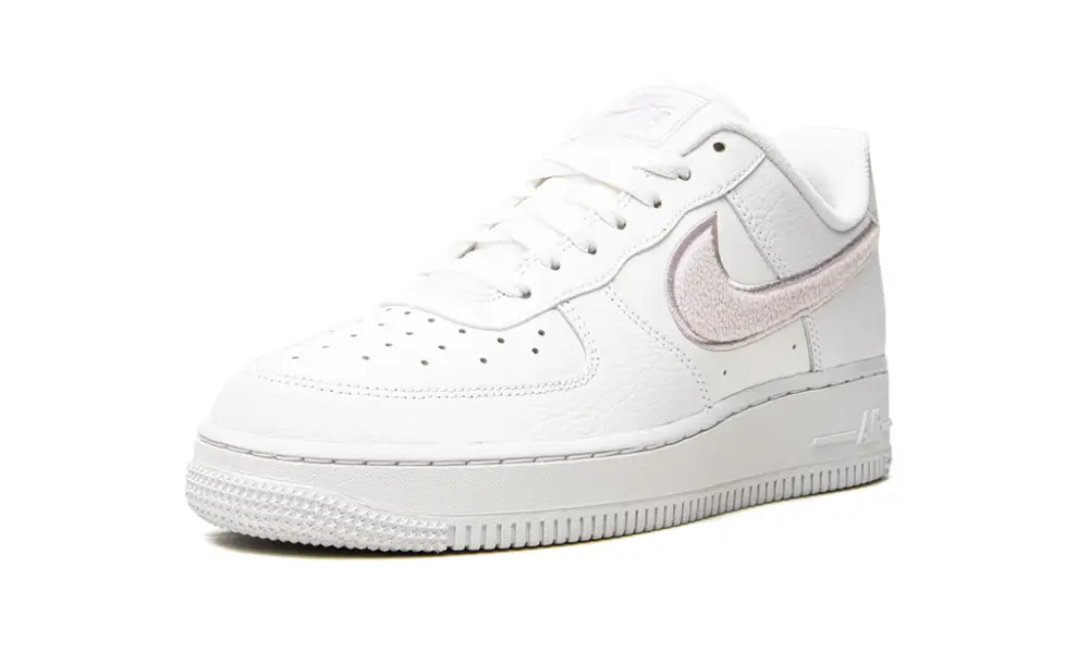 Nike Lifestyle AIR FORCE 1 LO MNS WMNS 'Chenille Swoosh - Sea Glass' 