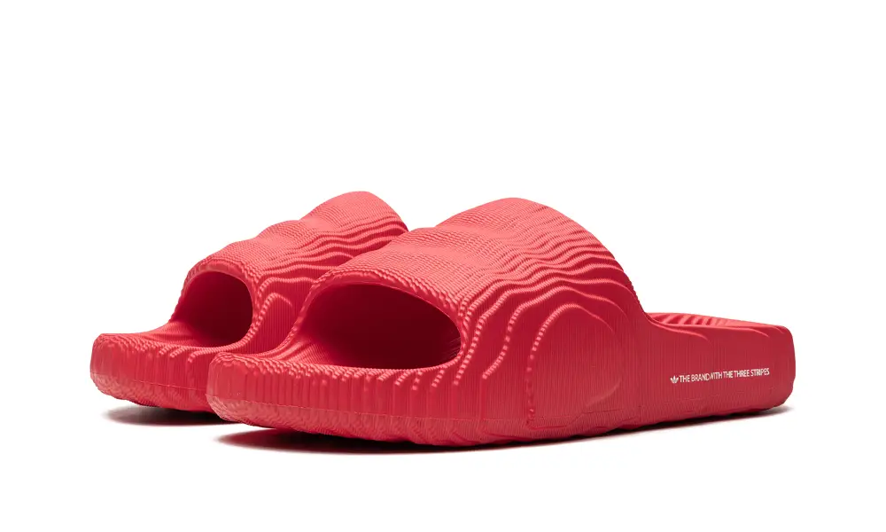 More Adidas Shoes Adidas Adilette 22 Slides 'Scarlet' 