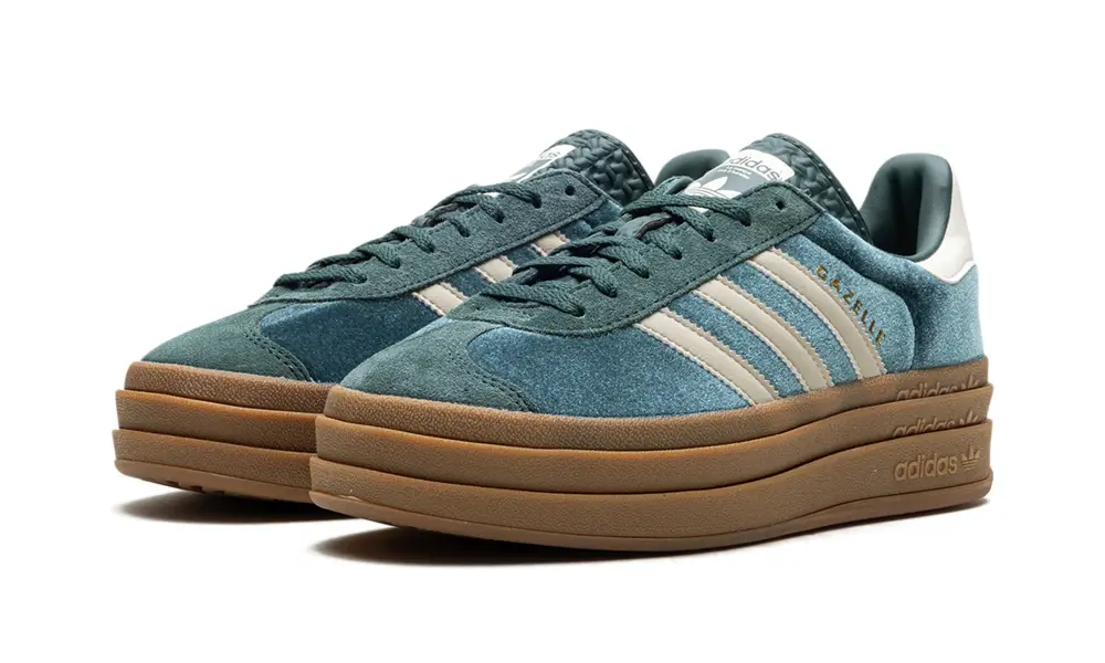 Adidas Gazelle Gazelle Bold WMNS 'Mineral Green Velvet'
