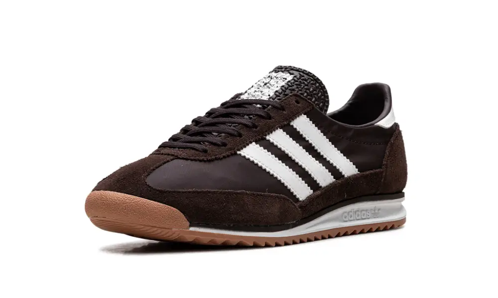 More Adidas Shoes SL 72 OG WMNS 'Dark Brown White' 