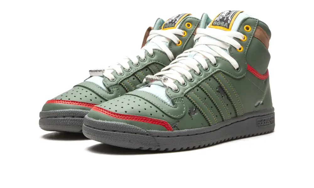 More Adidas Shoes Top Ten Hi 'Star Wars - Boba Fett'
