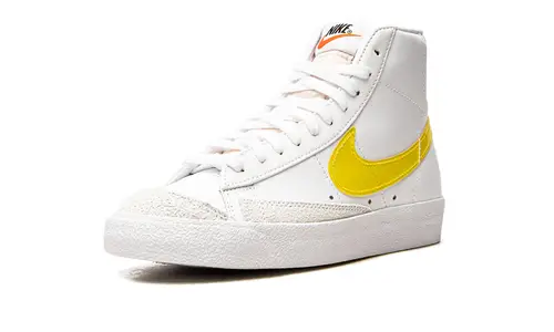 Nike Lifestyle BLAZER MID 77 ESSENTIAL WMNS 'Translucent Yellow Swoosh' 