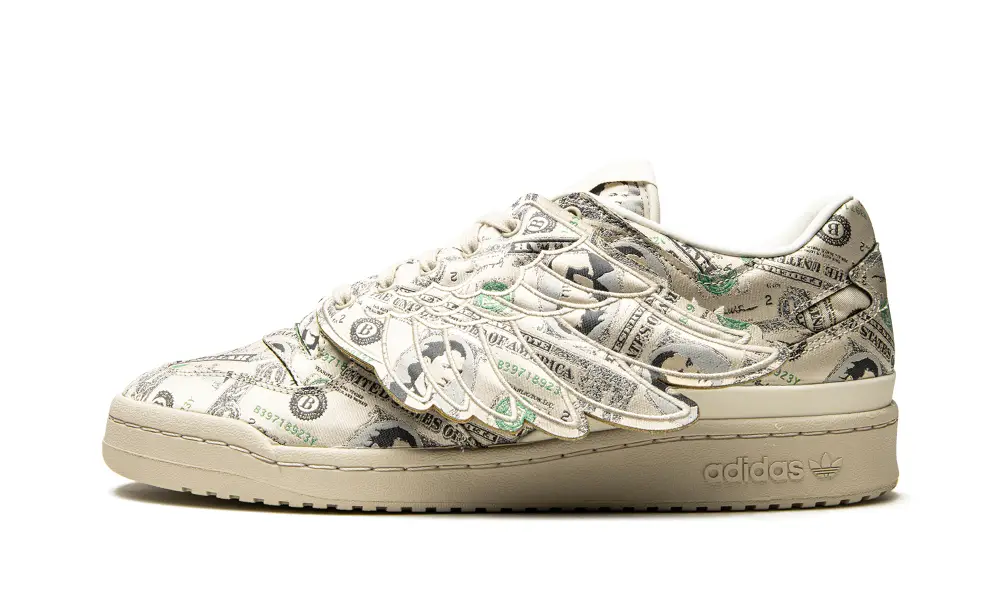More Adidas Shoes x Jeremy Scott x Forum Lo Wing 'Money' 