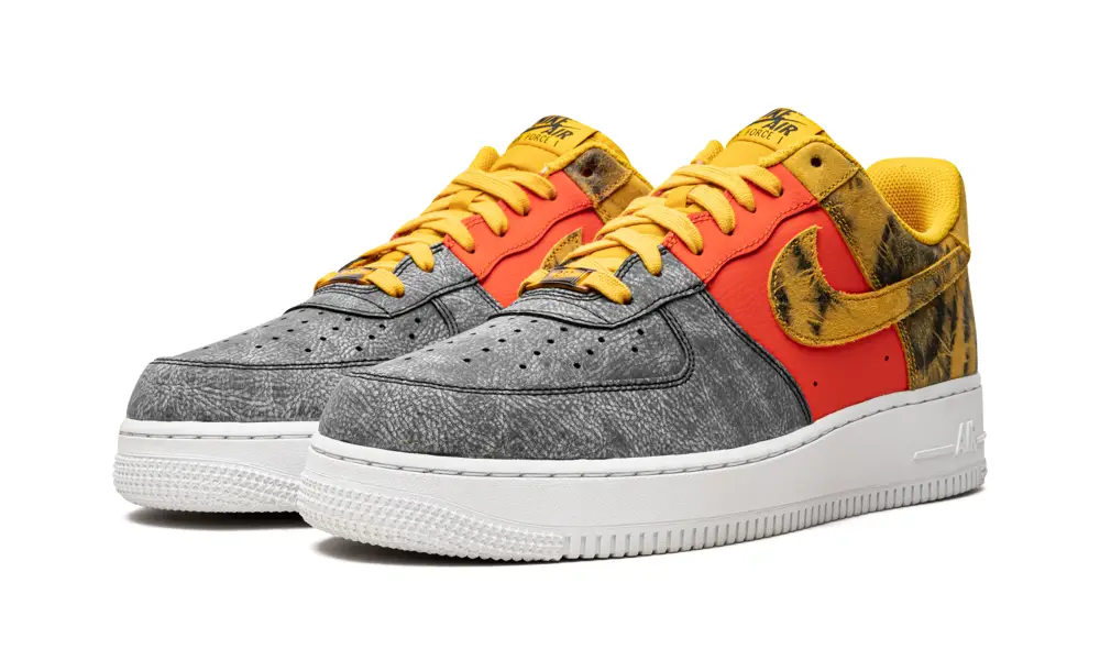 Nike Lifestyle Air Force 1 '07 LV8 'Dark Sulphur Tie-Dye'