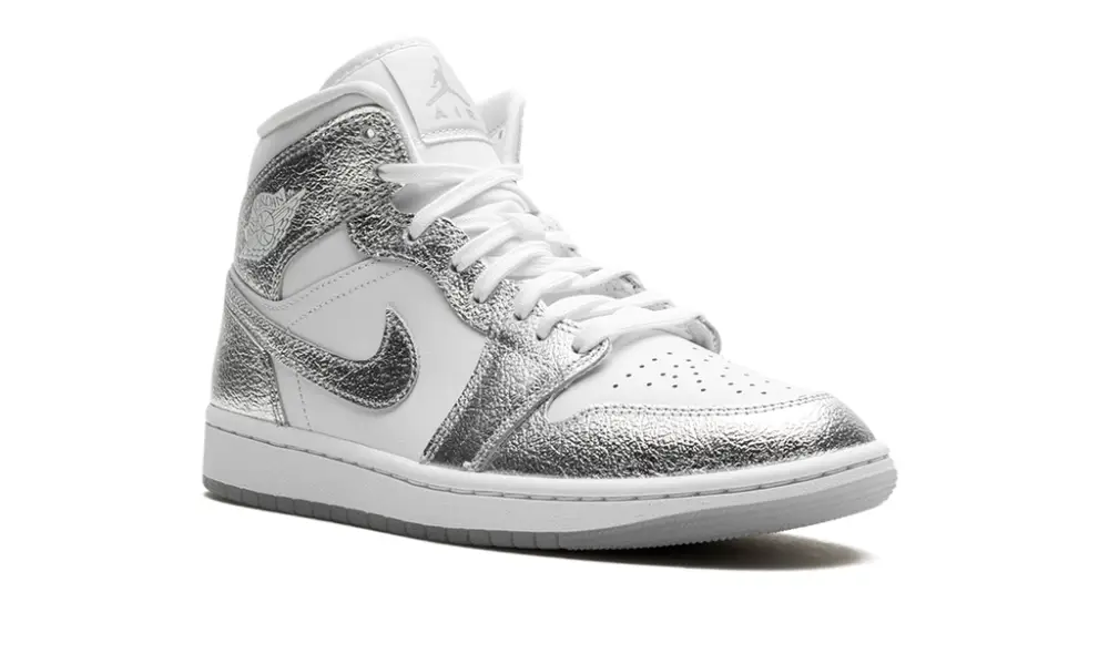 Air Jordan 1 Air Jordan 1 Mid SE WMNS 'Metallic Silver'