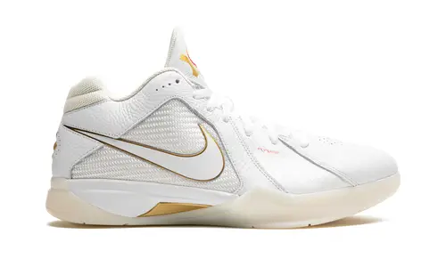 Nike Basketball KD 3 'White Metallic Gold'