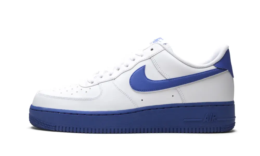 Nike Lifestyle Air Force 1 Low '07 'White   Game Royal' 