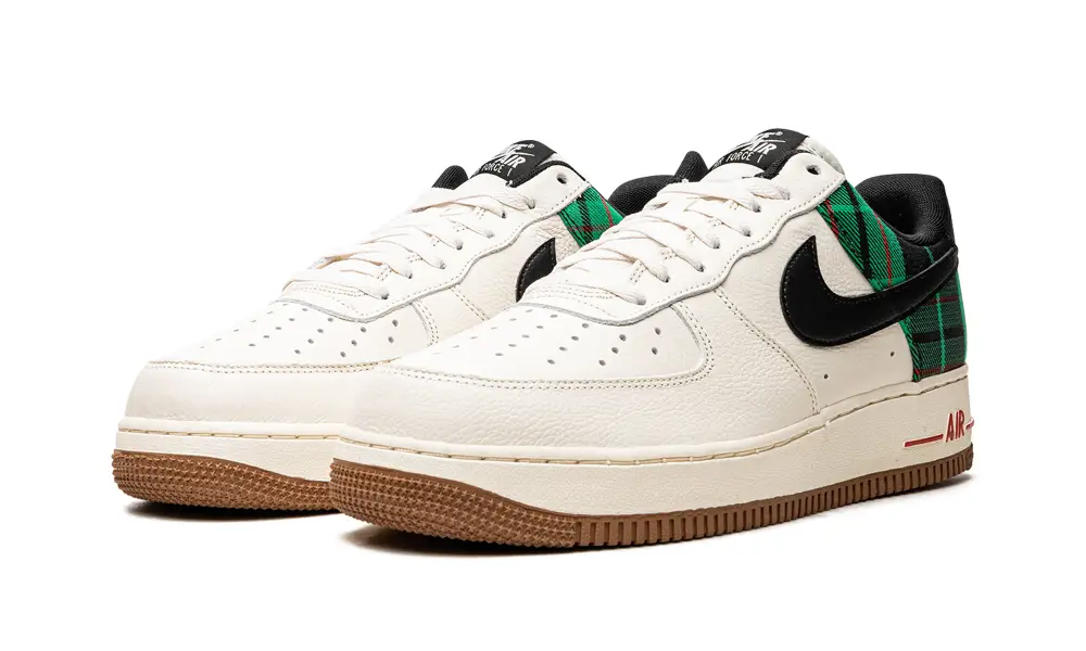 Nike Lifestyle Air Force 1 Low '07 LX 'Plaid Pale Ivory Stadium Green'