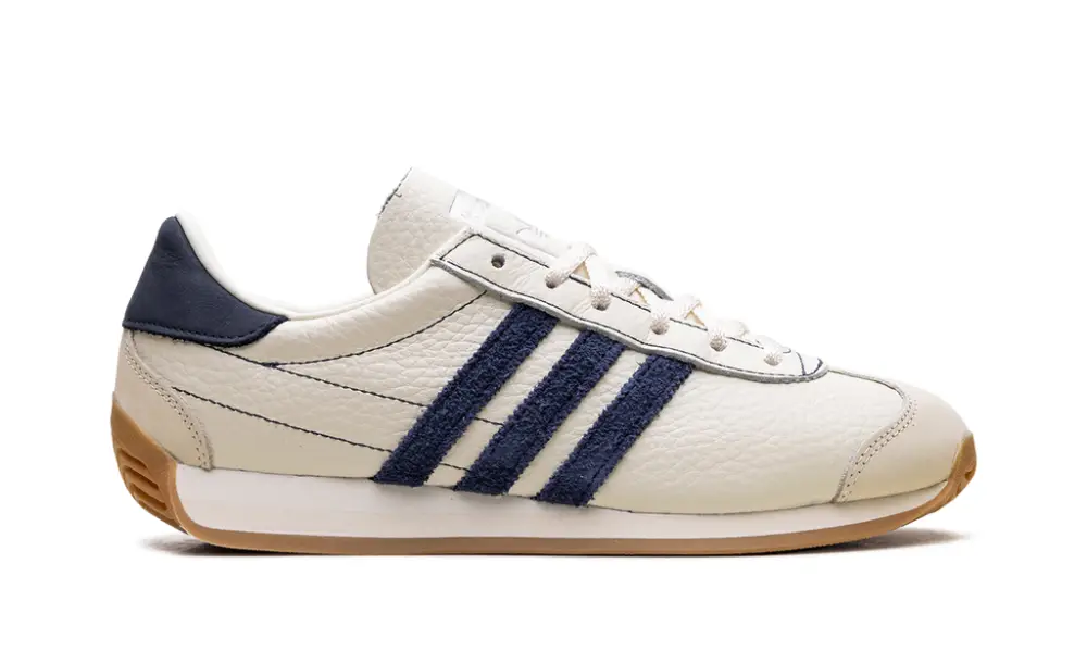 More Adidas Shoes Country OG WMNS 'Night Indigo Off White Silver Metallic' 
