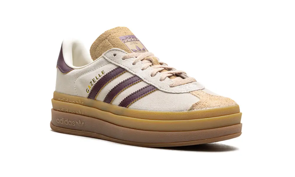 Adidas Gazelle Gazelle WMNS 'Cream White Maroon' 