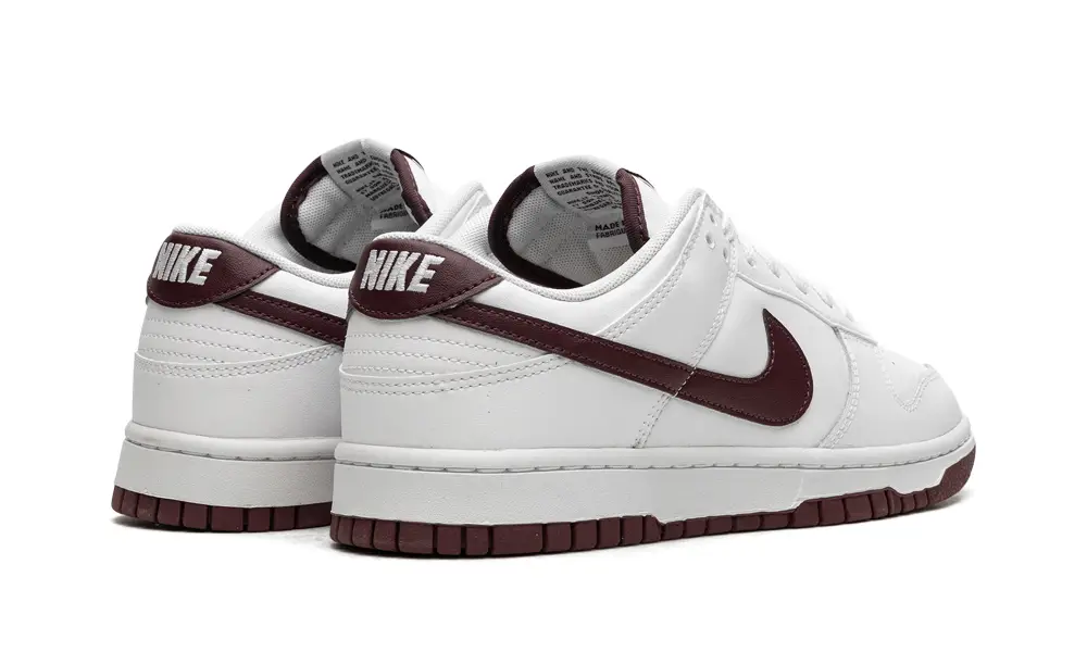 Nike Dunk Dunk Low Retro 'White Night Maroon' 