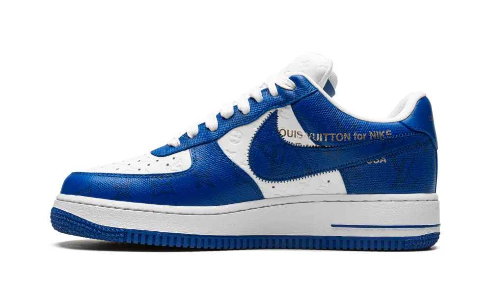 Nike Lifestyle Louis Vuitton Air Force 1 Low 'Virgil Abloh - White Blue'