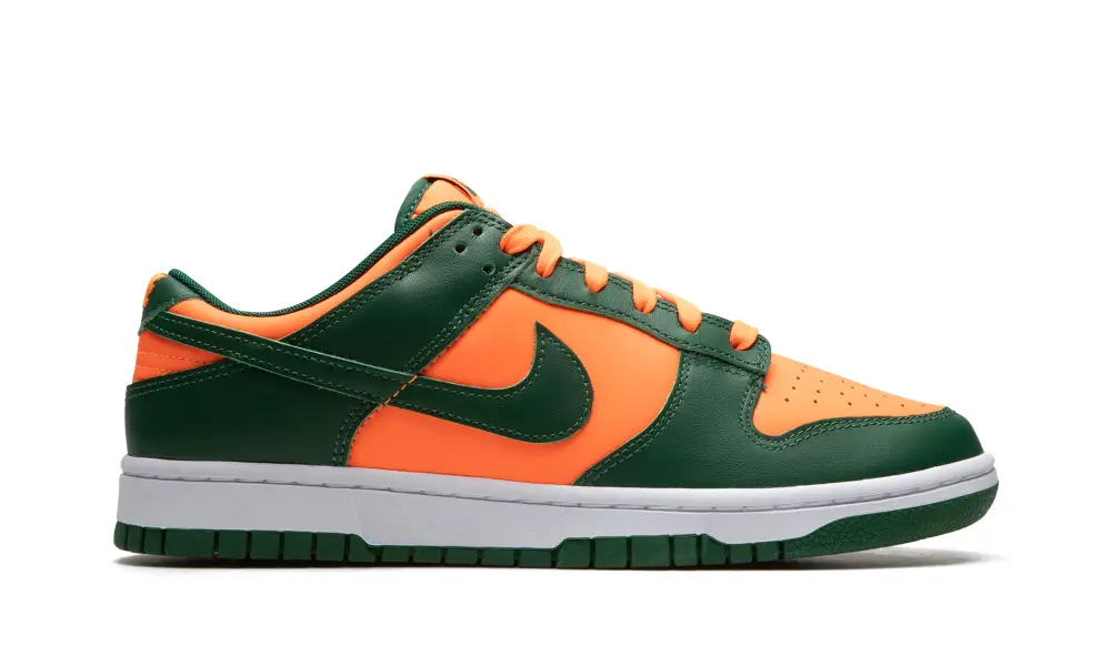 Nike Dunk Dunk Low 'Miami Hurricanes' 