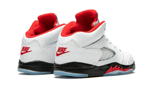 Air Jordan 5 Air Jordan 5 Retro TD 'Fire Red Silver Tongue 2020' 