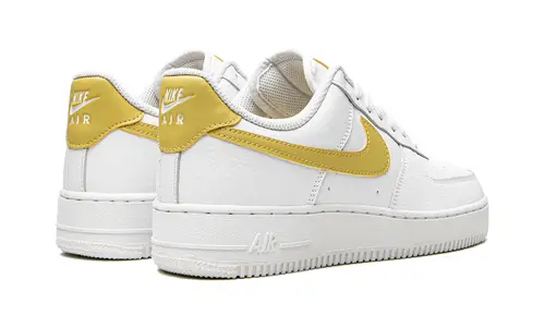 Nike Lifestyle AIR FORCE 1 LO MNS WMNS 'White   Saturn Gold' 