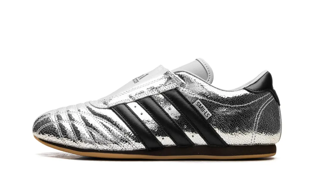 More Adidas Shoes Taekwondo WMNS 'Silver Metallic Black'