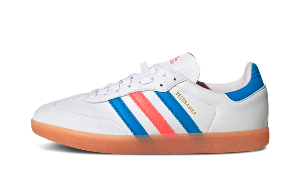 Adidas Samba Velosamba Vegan 'White Blue Rush Turbo' 