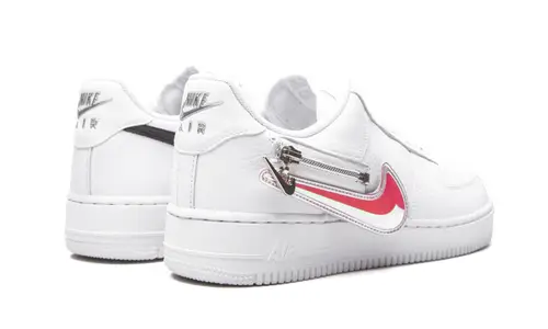 Nike Lifestyle Air Force 1 '07 PRM 'Zip Swoosh White'