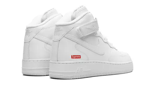 Nike Lifestyle Air Force 1 Mid 'Supreme - Mini Box Logo White' 