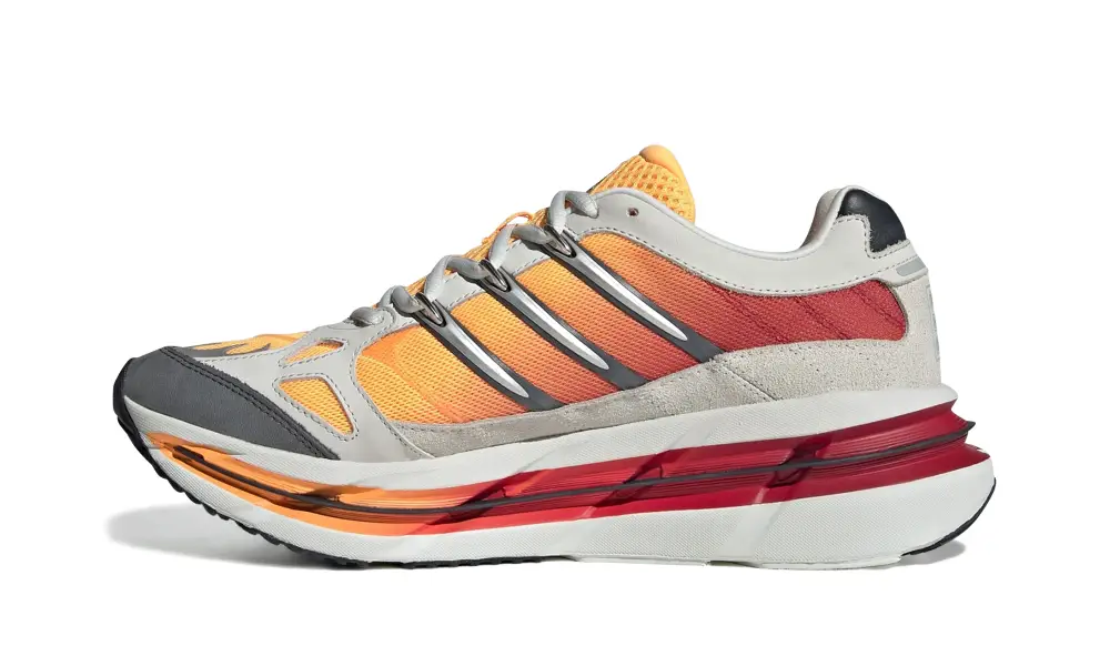 More Adidas Shoes Adistar HRM 'Yellow Grey Team Victory Red' 90E664