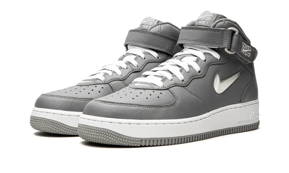 Nike Lifestyle Air Force 1 Mid QS 'Jewel NYC Cool Grey'