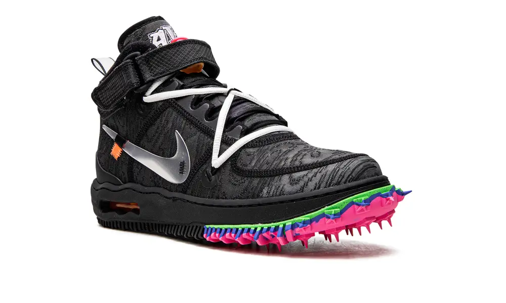 Nike Lifestyle Air Force 1 Mid 'Off-White - Black' 