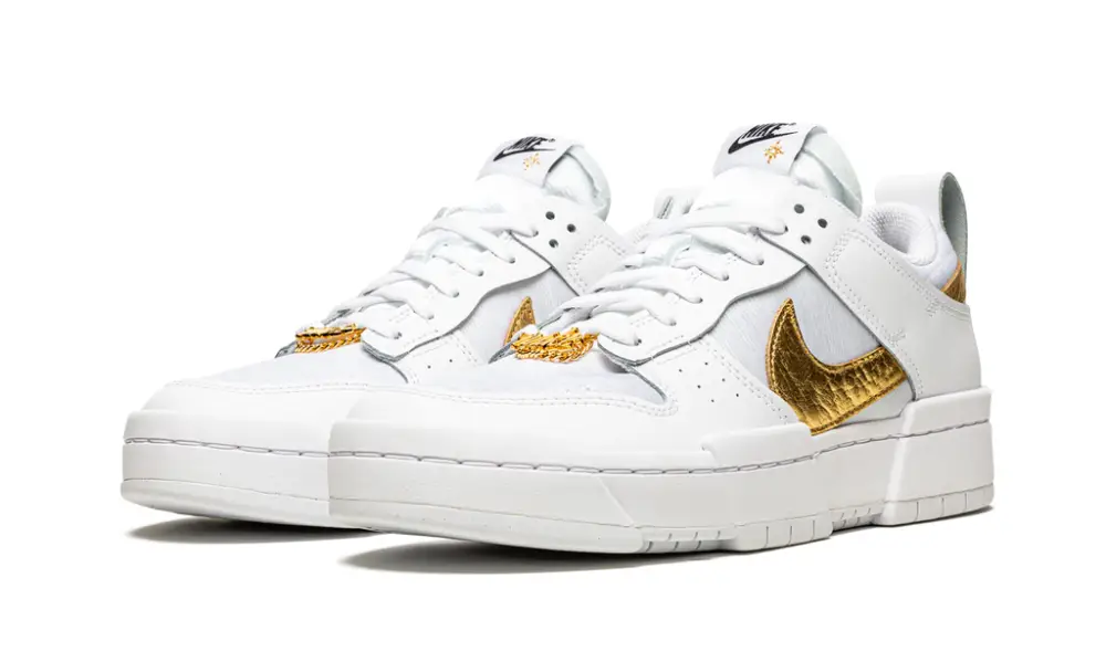 Nike Dunk DUNK LO DISRUPT WMNS 'White   Metallic Gold' 