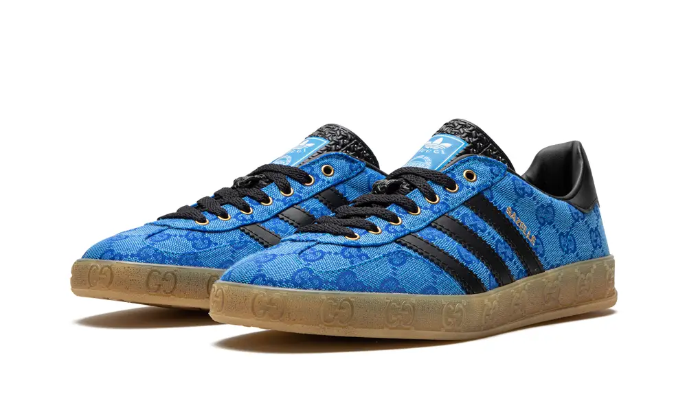 Adidas Gazelle Gazelle 'Gucci - GG Monogram - Blue' 