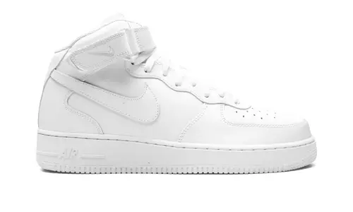 Nike Lifestyle Air Force 1 Mid '07 'Triple White' 