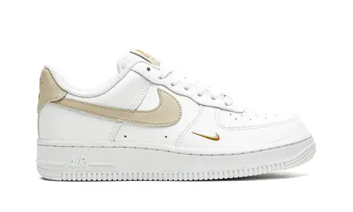 Nike Lifestyle AIR FORCE 1 LO ESSENTIAL MNS WMNS 'Toe Swoosh - White Rattan'