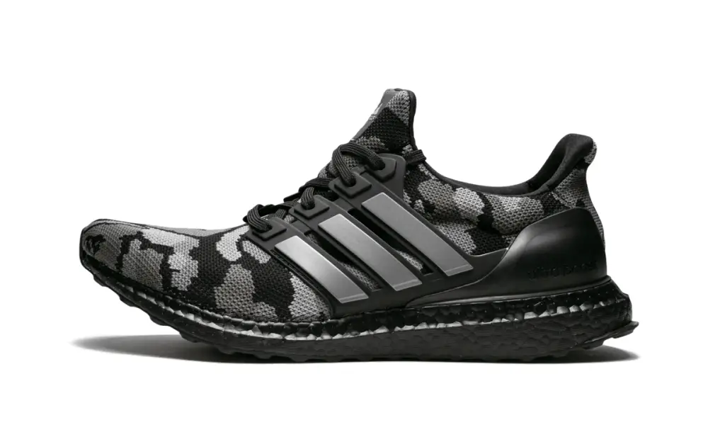 More Adidas Shoes Ultra Boost Bape '1st Camo Black'