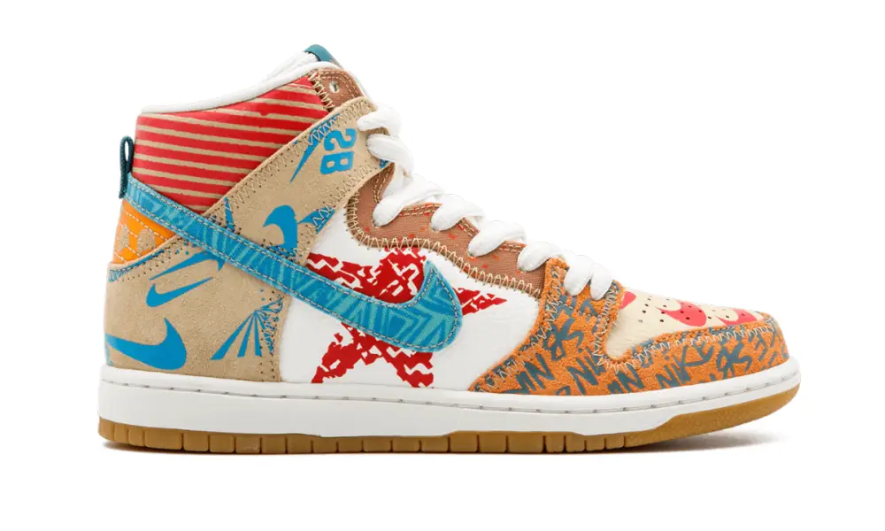 Nike SB SB Zoom Dunk High PREM 'What The Dunk '17'