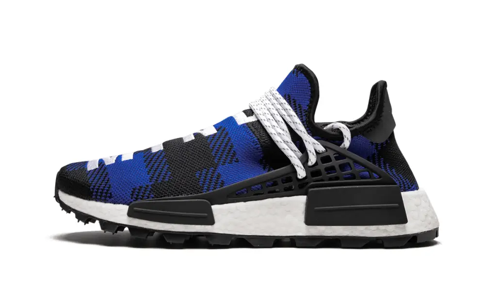 Adidas NMD NMD Humanrace 'Pharrell Williams X Billionaire Boys Club - Plaid Pack Blue'