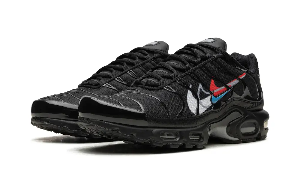 Nike Air Max Air Max Plus 'Multi Swoosh Black Bright Crimson' 