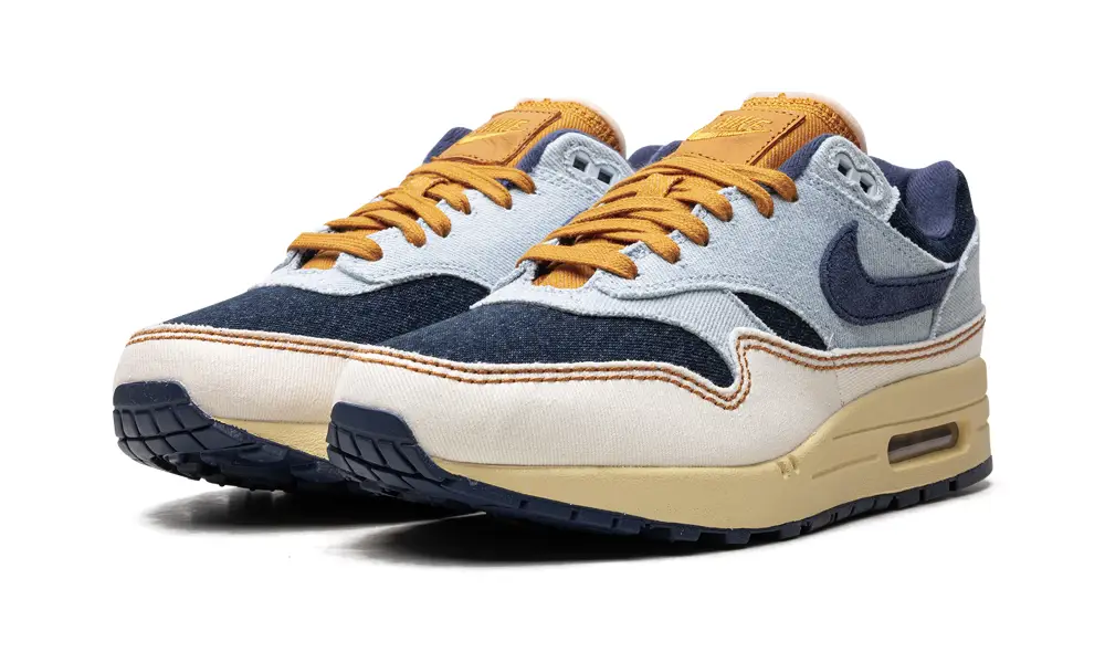 Nike Air Max AIR MAX 1 '87 WMNS 'AURA / MIDNIGHT NAVY / PALE IVORY' 89F8D8553