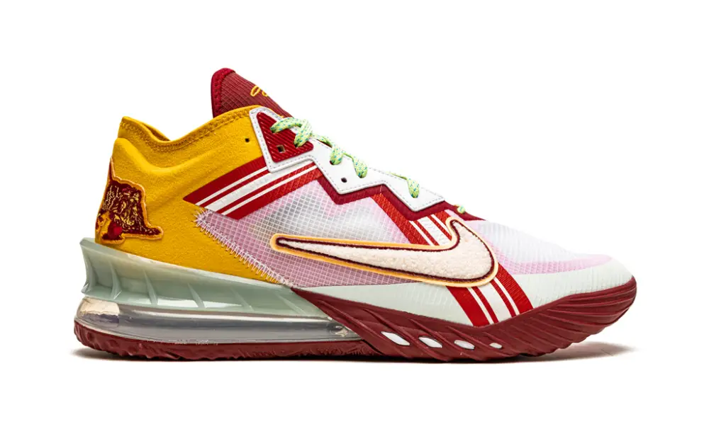 Nike Basketball LeBron 18 Low 'Mimi Plange Higher Learning'