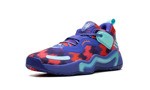 More Adidas Shoes D.O.N. Issue #3 'Sonic Ink Solar Red' 
