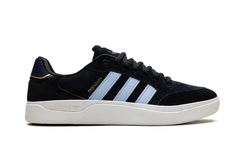 More Adidas Shoes Tyshawn Low 'Black Clear Sky'