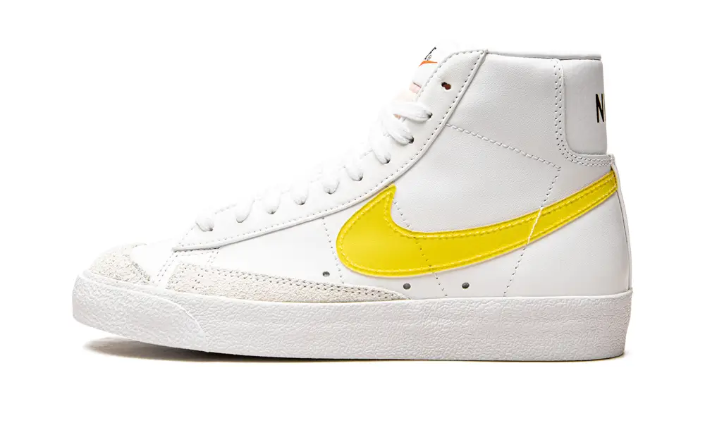 Nike Lifestyle BLAZER MID 77 ESSENTIAL WMNS 'Translucent Yellow Swoosh' 