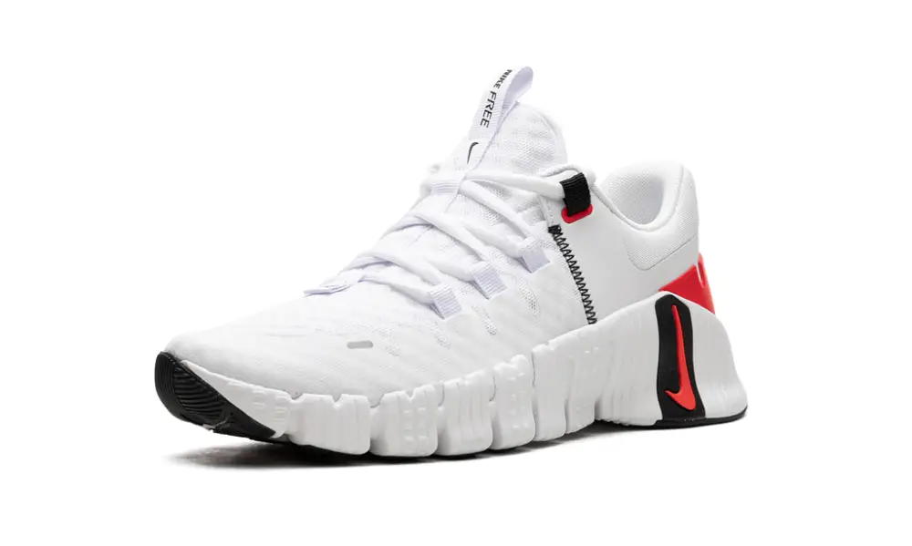 Nike Lifestyle Free Metcon 5 'White Bright Crimson'