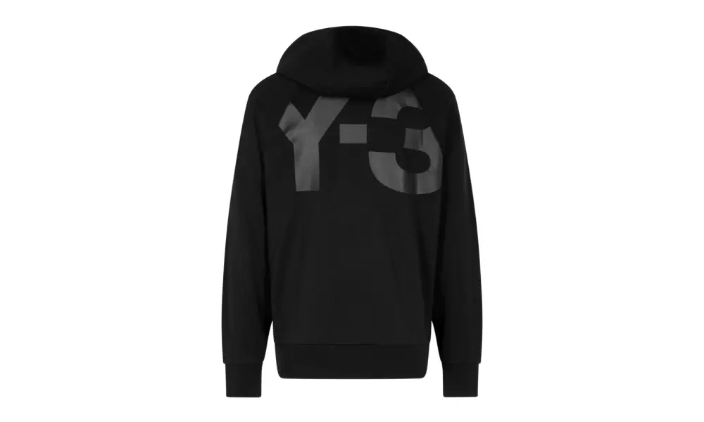 Adidas Y-3 Y-3 Classic Logo Zip Hoody 'Black'