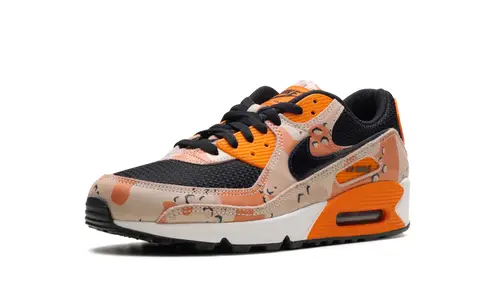 Nike Air Max Air Max 90 Premium 'Bio Beige Safety Orange Phantom Black'